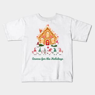 Gnome For The Holidays Kids T-Shirt